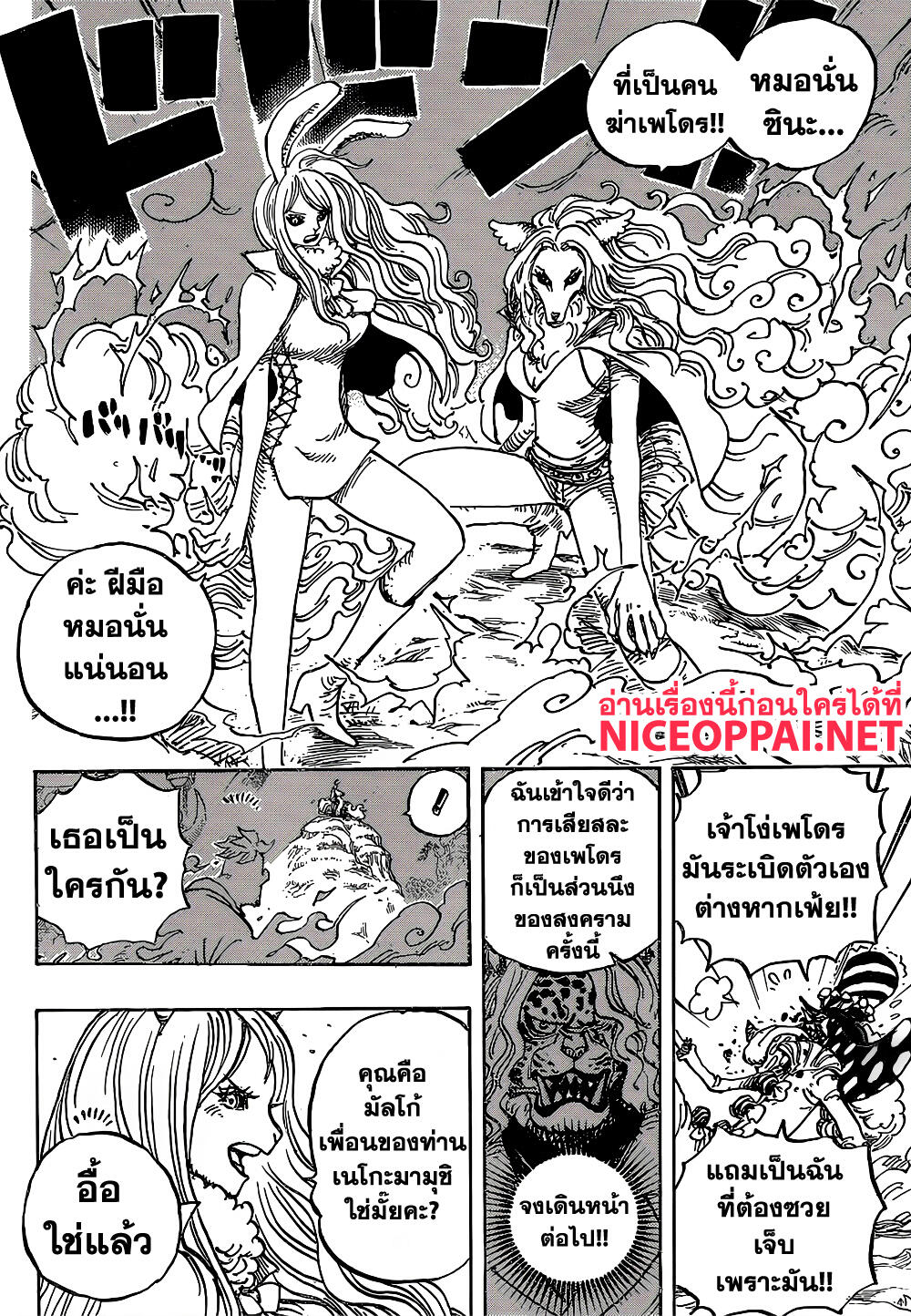 One Piece 995-คำมั่นของนักรบหญิง