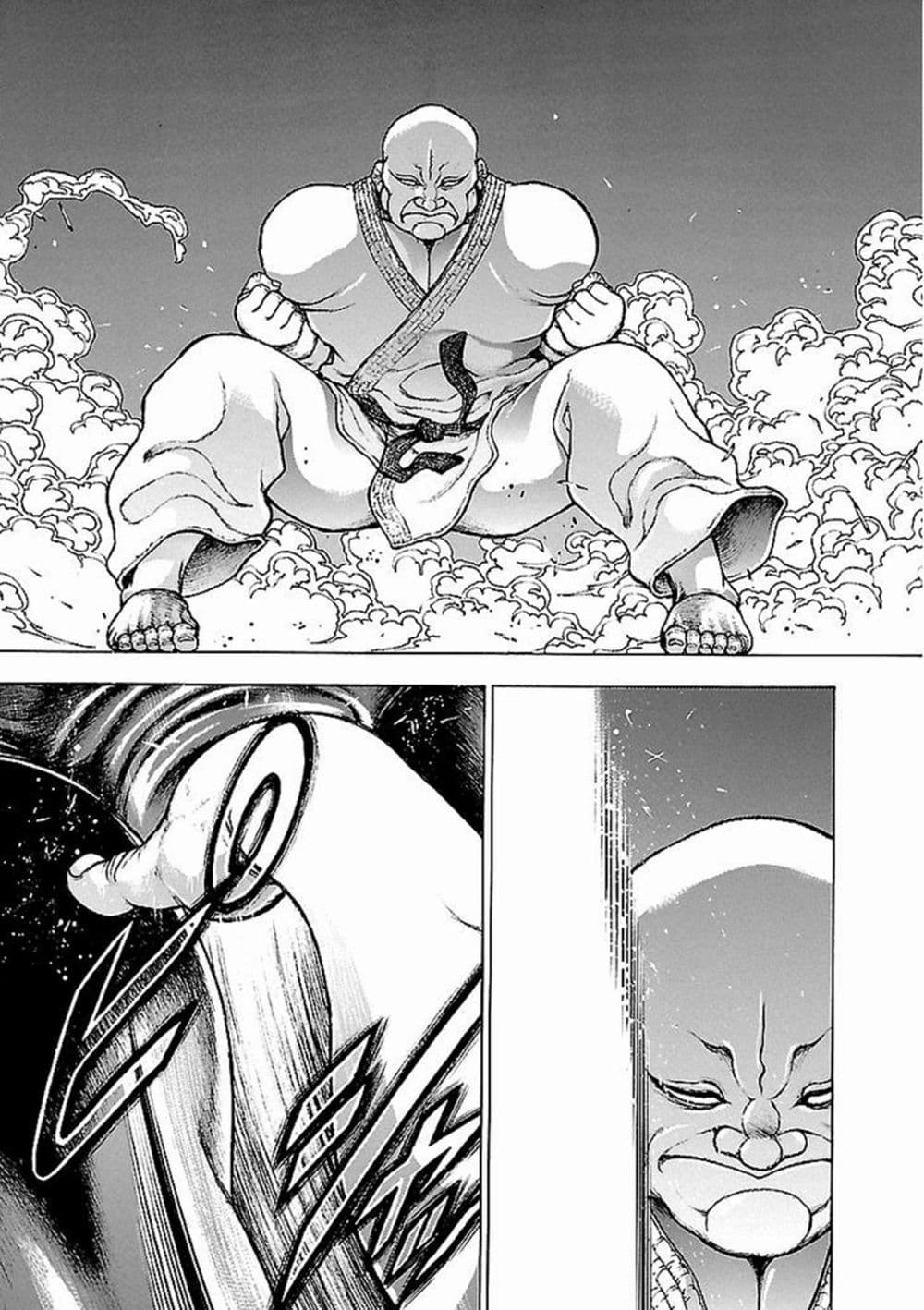 Baki Gaiden: Kenjin 1-การตัดสินคะแนน