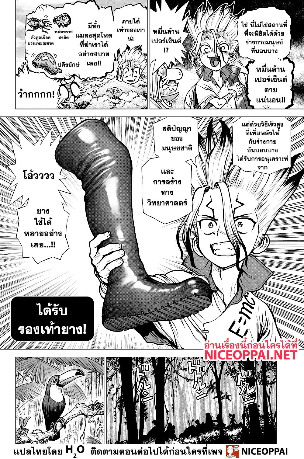 Dr.Stone 180-ชวนคลื่นไส้แต่ก็งดงาม