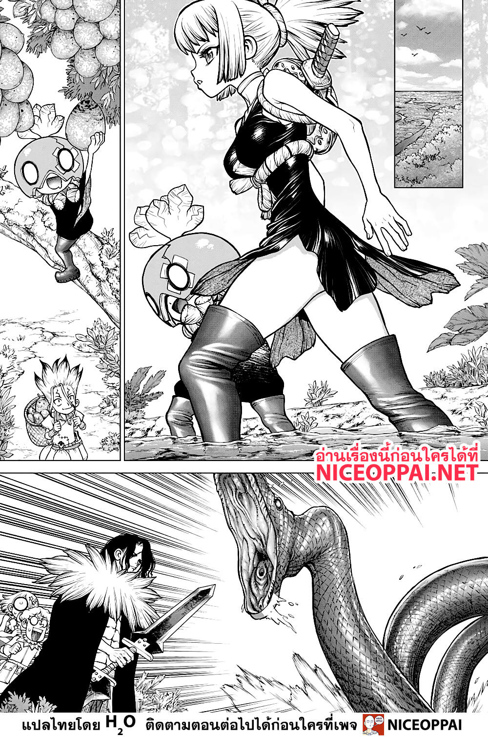 Dr.Stone 180-ชวนคลื่นไส้แต่ก็งดงาม