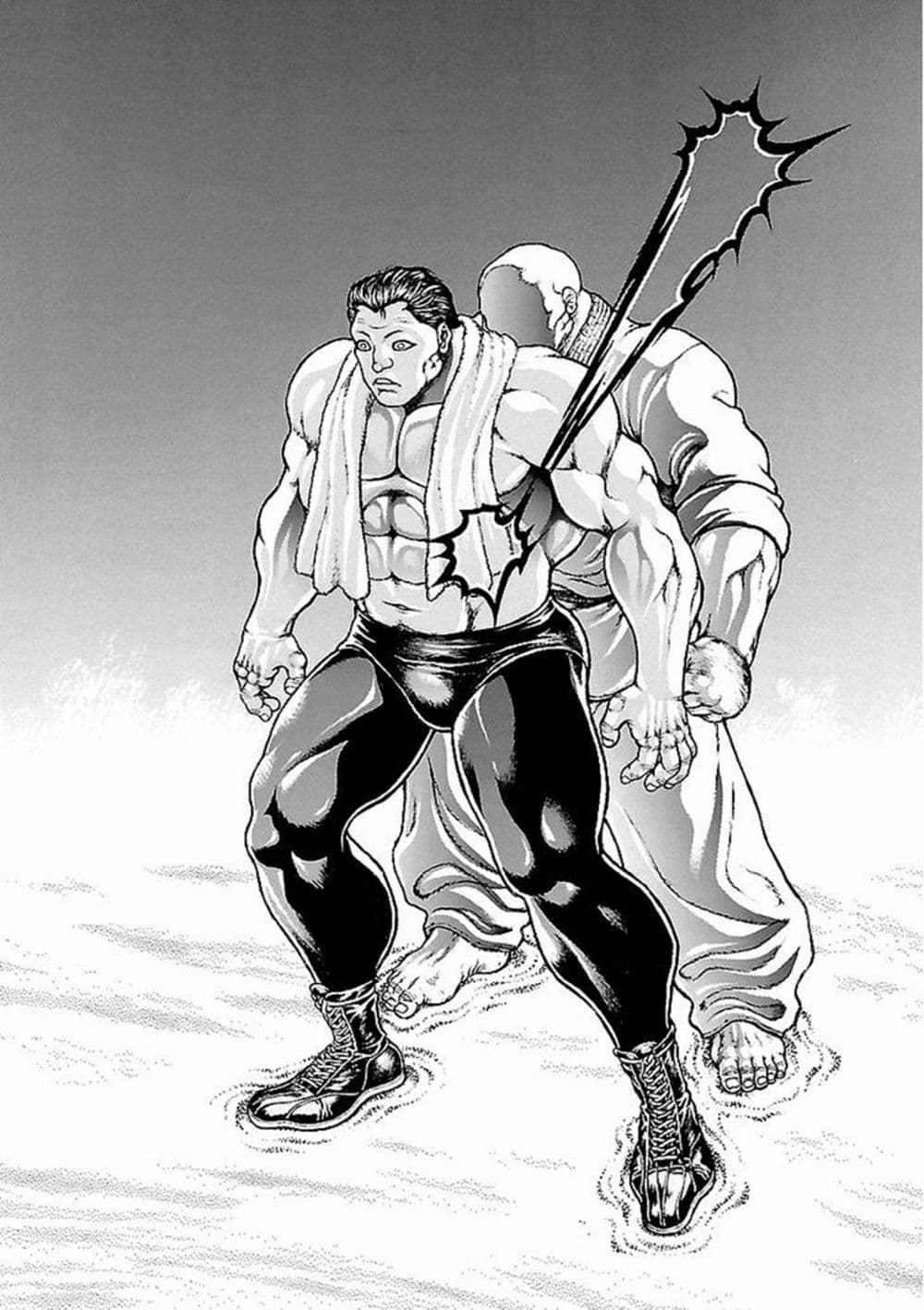 Baki Gaiden: Kenjin 1-การตัดสินคะแนน