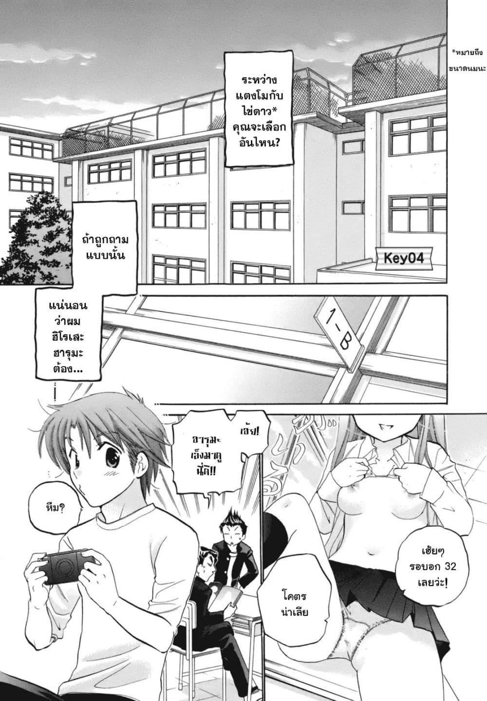 Kanojo no Kagi wo Akeru Houhou 4-คำแถลงจากหัวหน้ากลุ่ม
